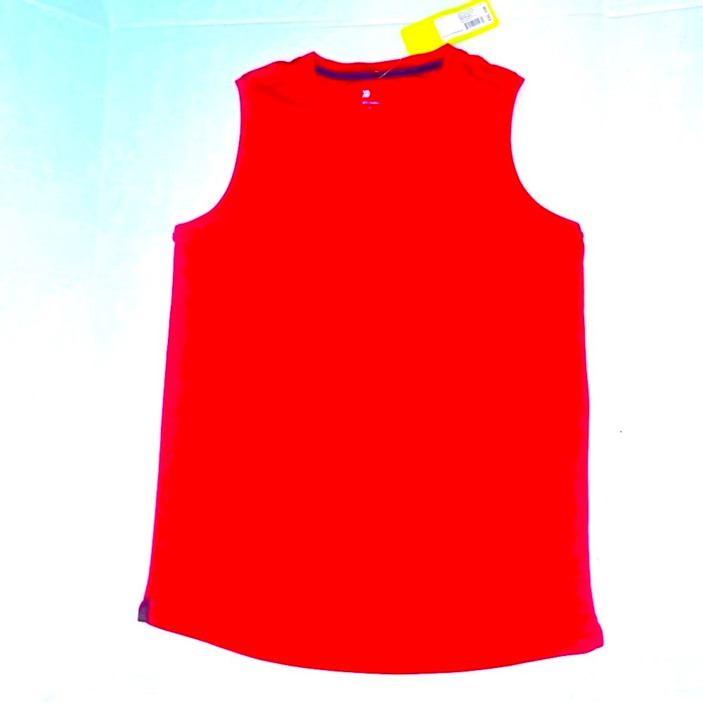 Plus Size All In Motion Men’s Red Athletic Tank Top  Size XXL 18